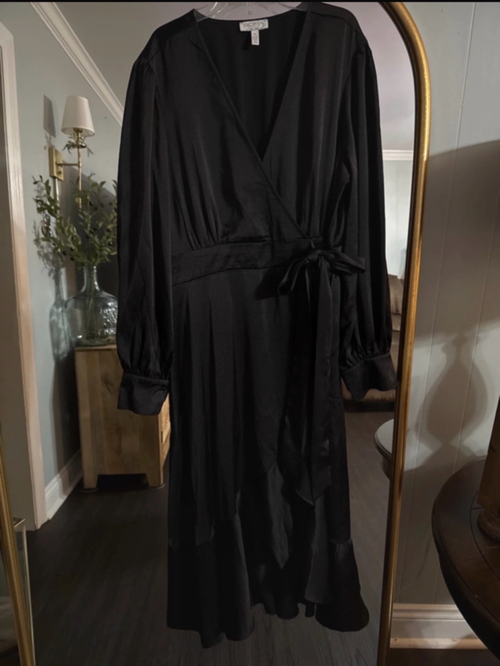 Satin dress
